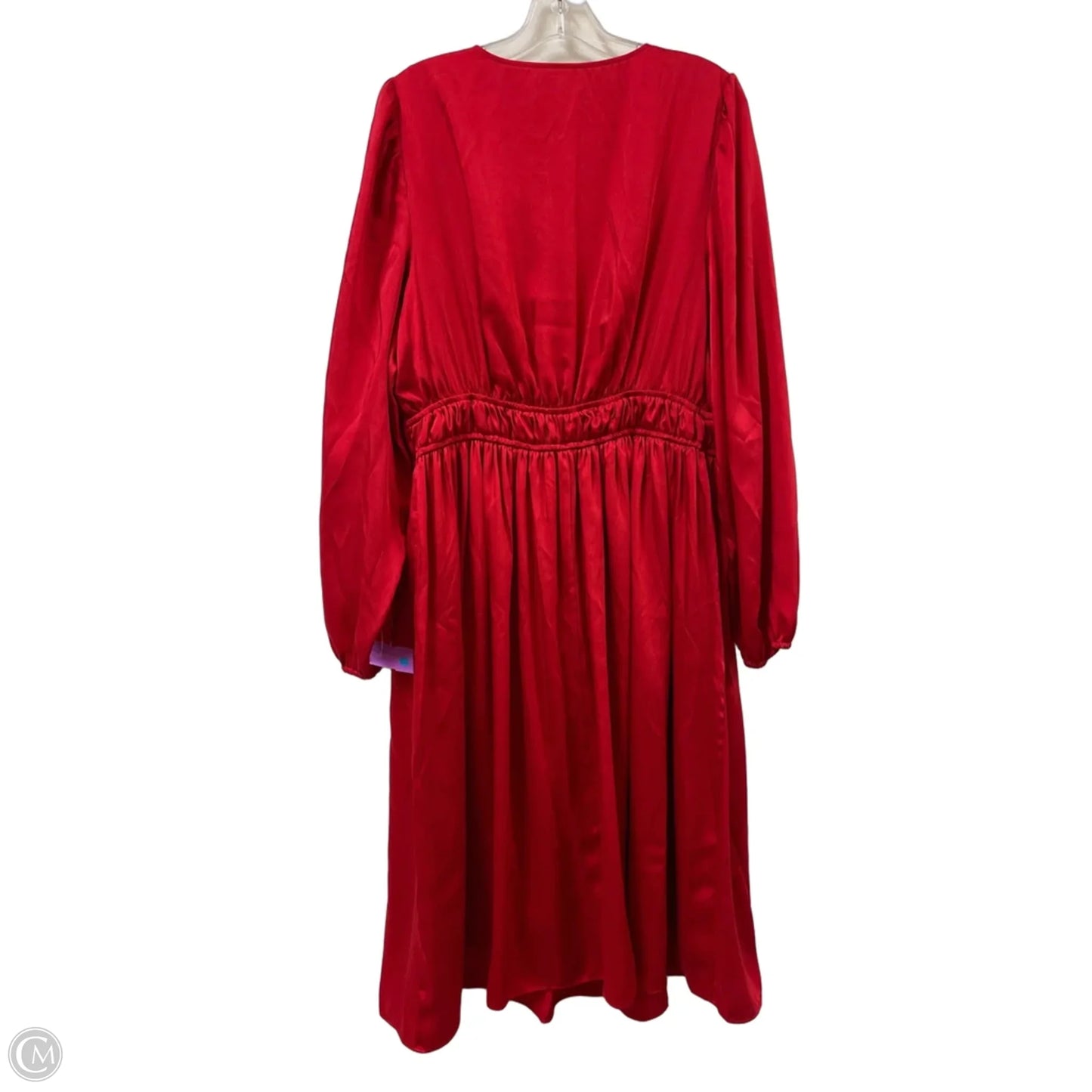 Dress Casual Maxi By Lane Bryant In Red, Size: Xl