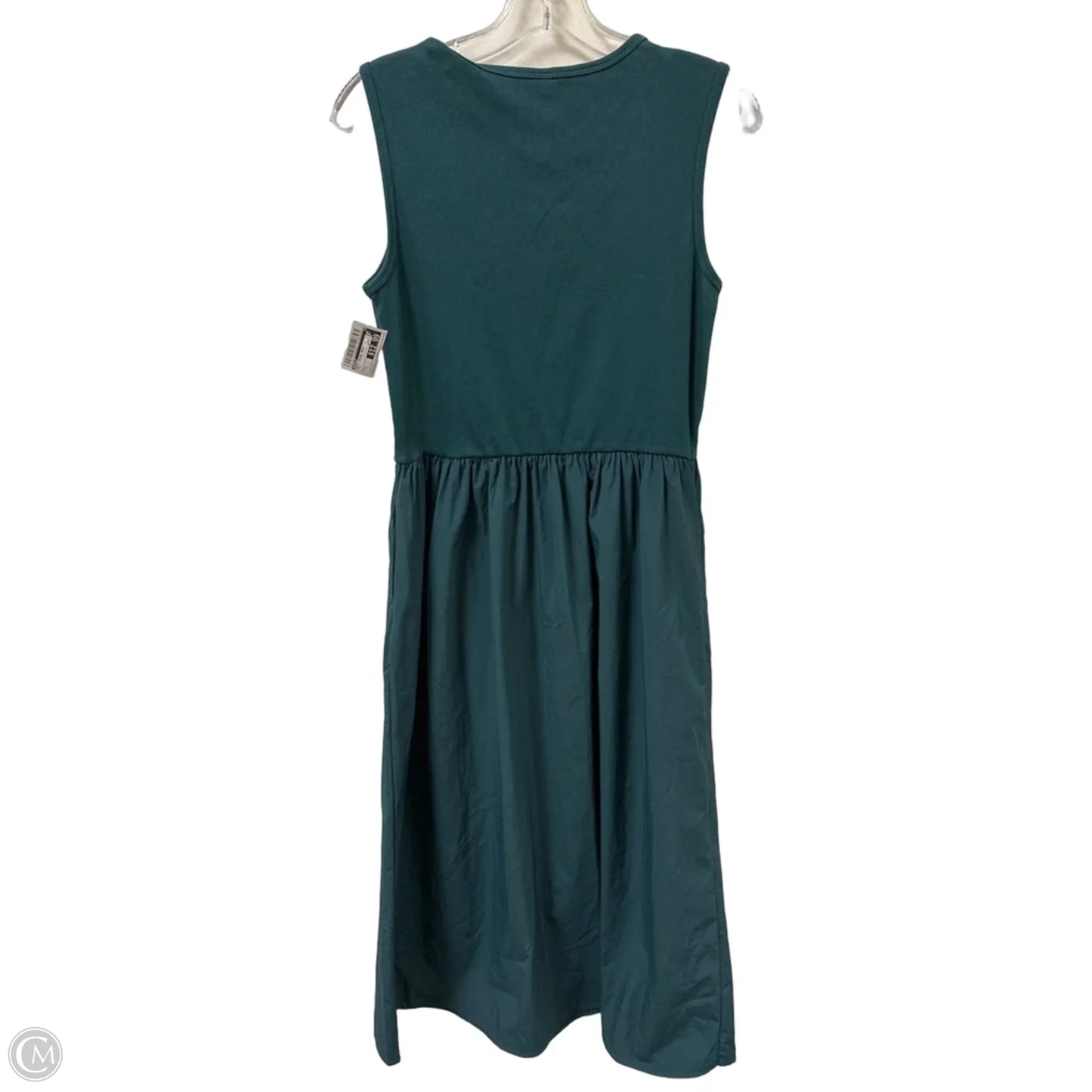 Dress Casual Maxi By Uniqlo In Teal, Size: L