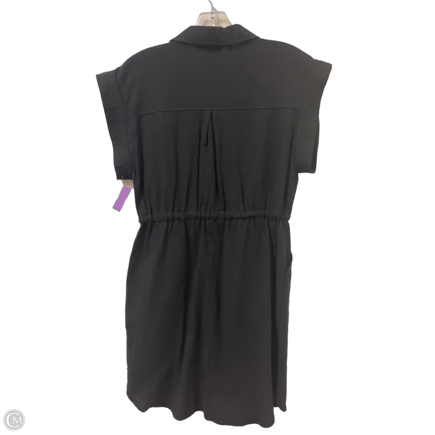 Dress Casual Midi By Time And Tru In Black, Size: S