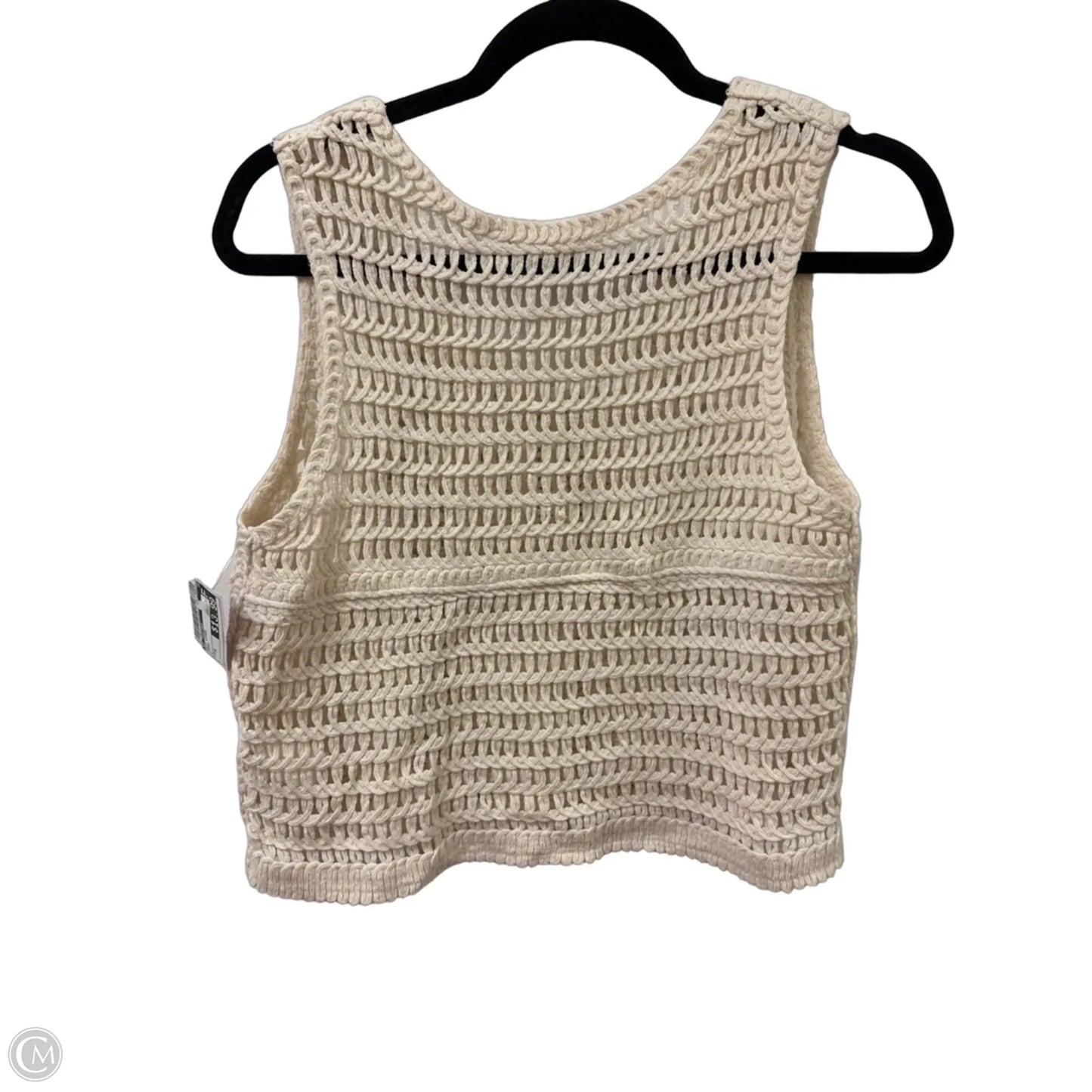 Vest Other By By Together In Cream, Size: S
