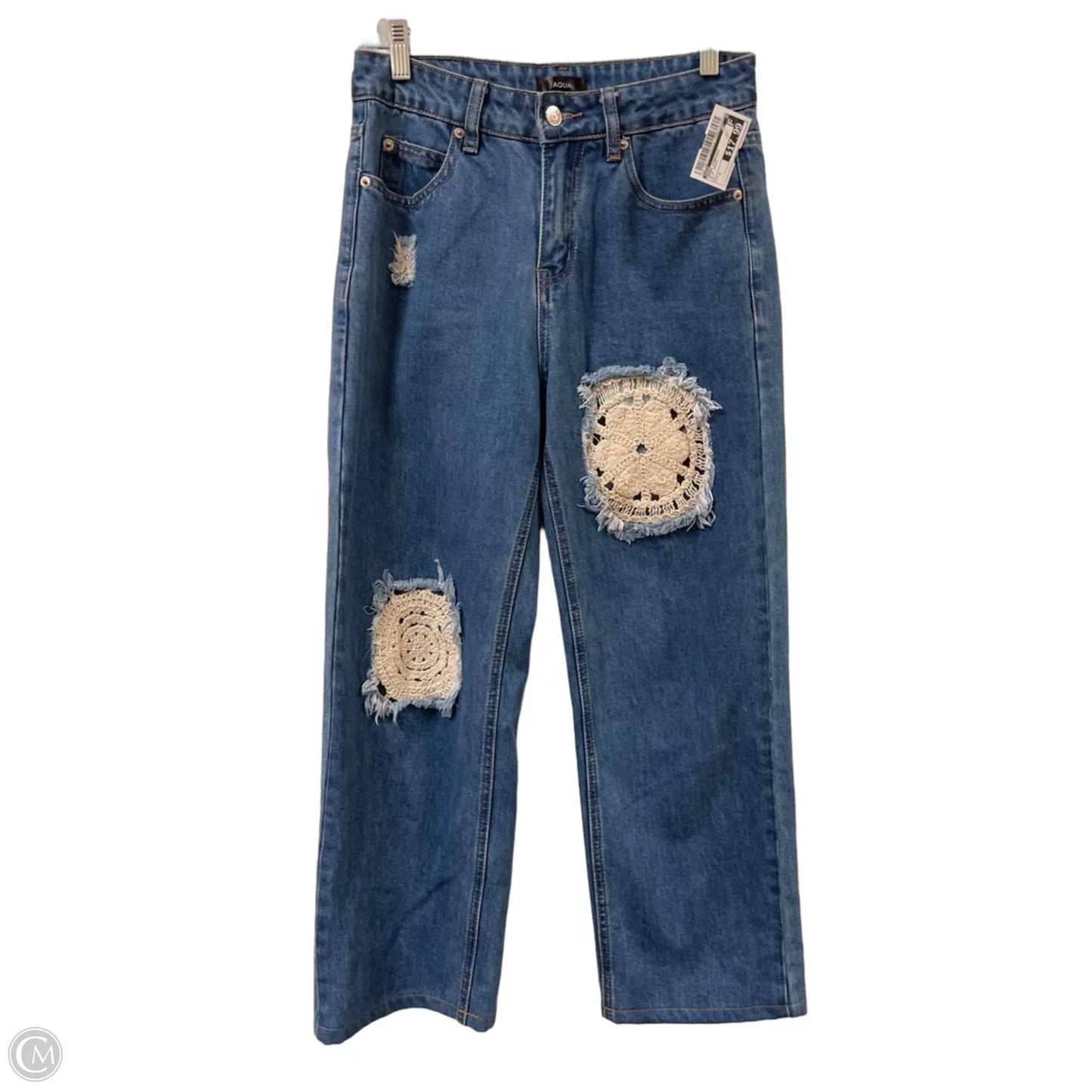 Jeans Straight By Aqua In Blue Denim, Size: 2