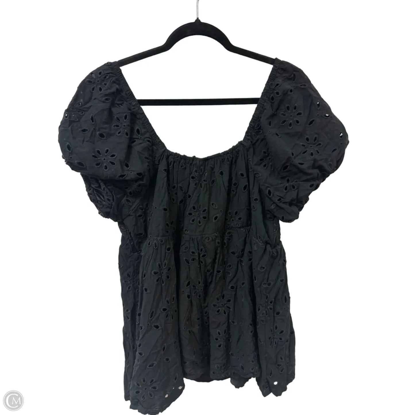 Top Short Sleeve By Torrid In Black, Size: 2x