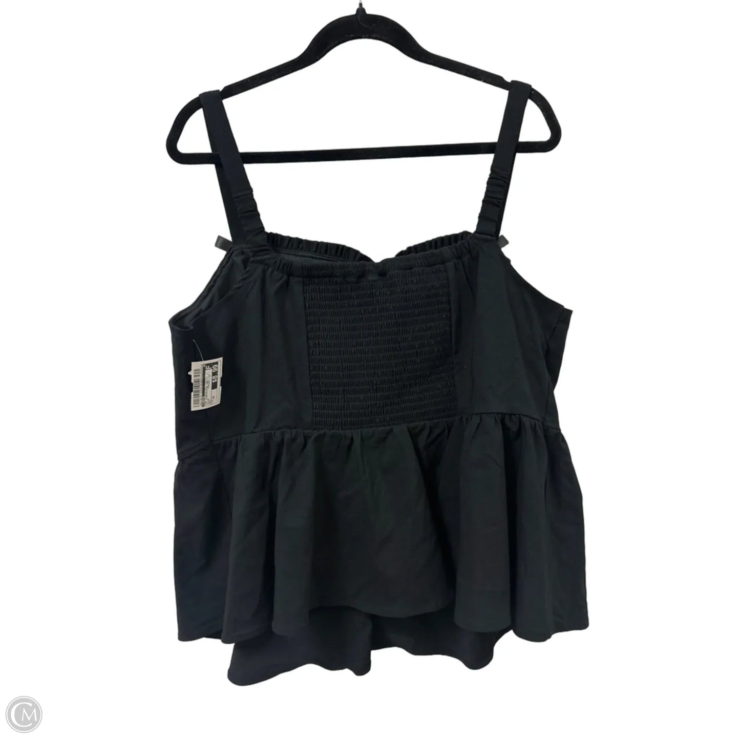 Top Sleeveless By Torrid In Black, Size: 2x