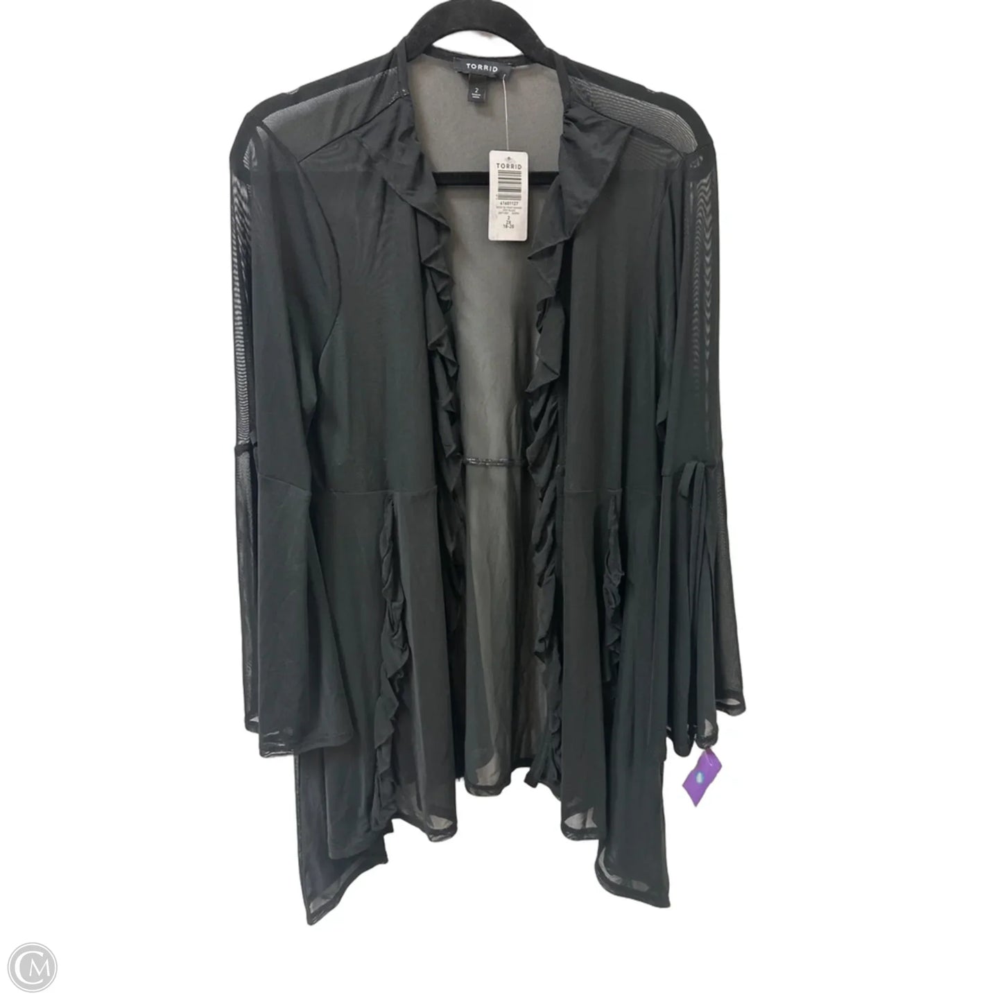 Kimono By Torrid In Black, Size: 2x