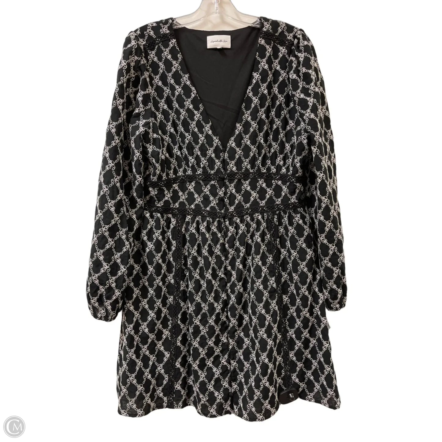Dress Casual Midi By Cma In Black, Size: L