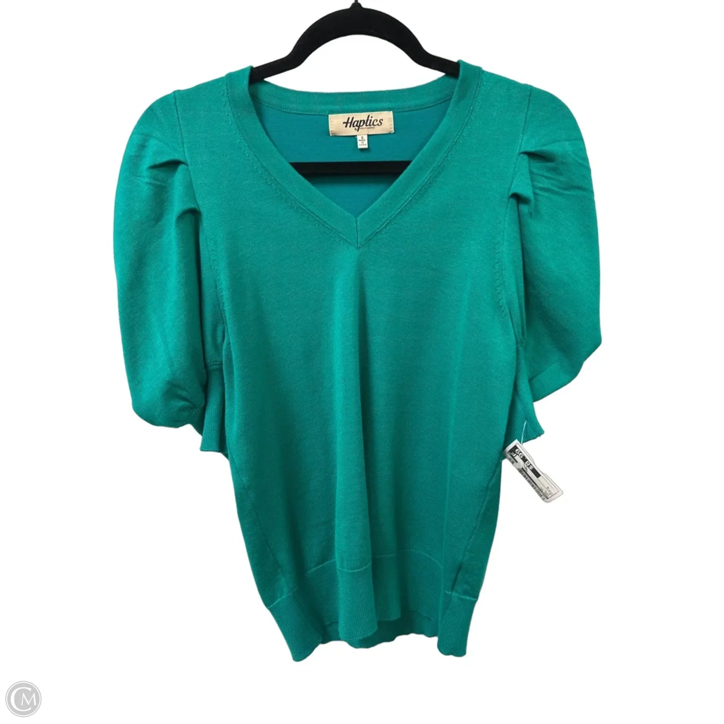 Top Short Sleeve By Haptics In Teal, Size: S