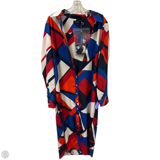Dress Casual Maxi By Lauren By Ralph Lauren In Multi-colored, Size: Xl