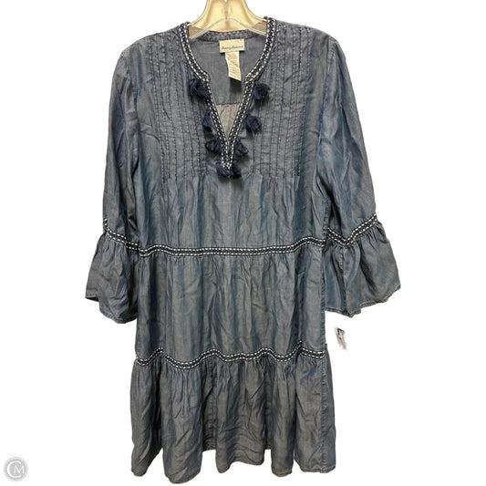 Dress Casual Midi By Tommy Bahama In Blue, Size: Sp