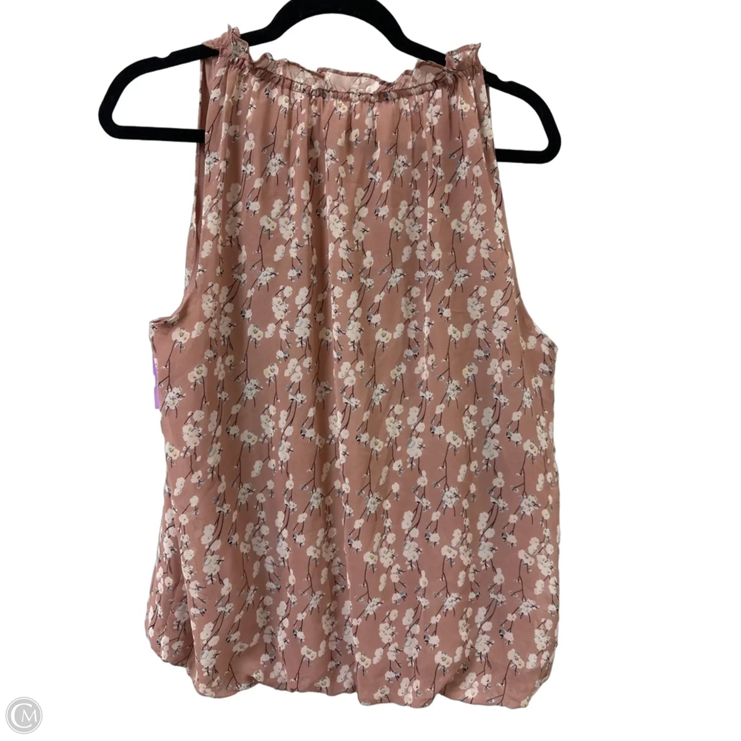 Top Sleeveless By Max Studio In Pink, Size: Xl