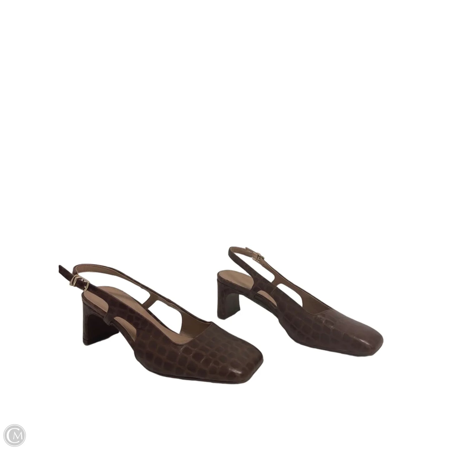 Shoes Heels Block By Naturalizer In Brown, Size: 8
