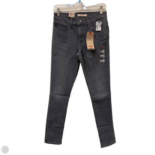 Jeans Skinny By Levis In Grey, Size: 6