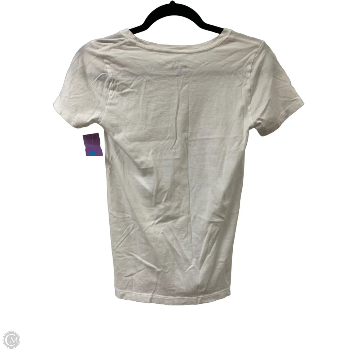 Top Short Sleeve By J. Crew In White, Size: Xs