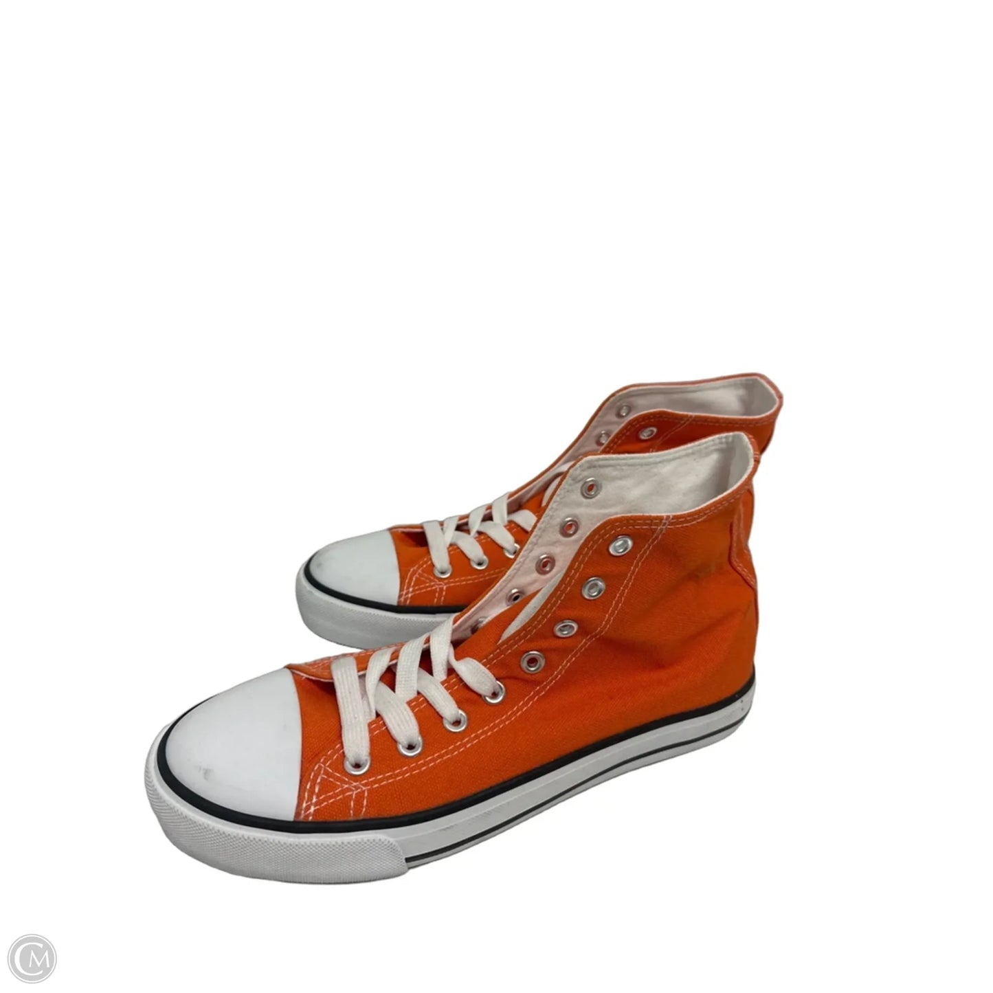 Shoes Sneakers By Clothes Mentor In Orange, Size: 9