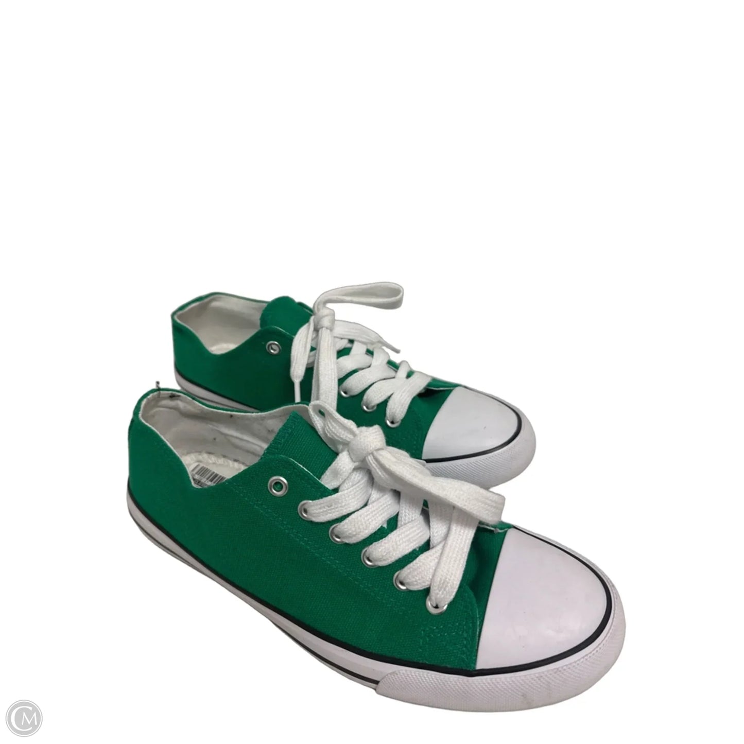 Shoes Sneakers By Clothes Mentor In Green, Size: 9