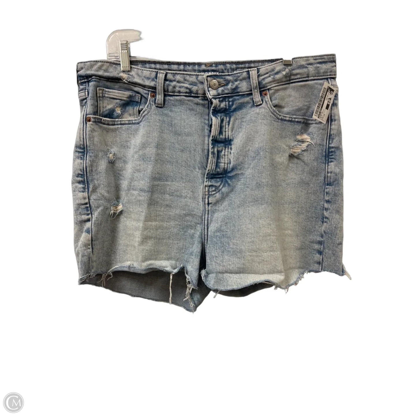 Shorts By Old Navy In Blue Denim, Size: 14
