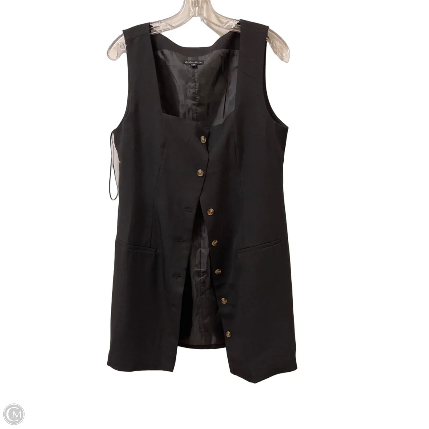 Dress Casual Midi By Clothes Mentor In Black, Size: Xl