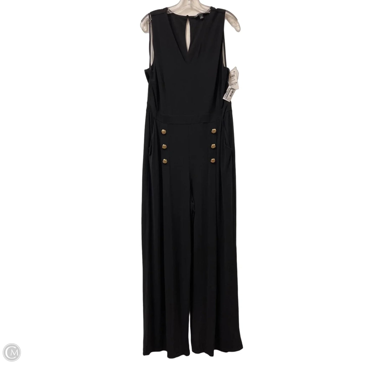 Jumpsuit By Inc In Black, Size: Xl
