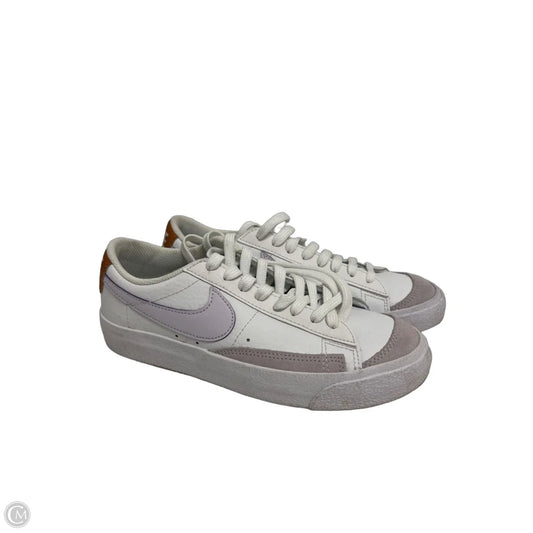 Shoes Athletic By Nike In White, Size: 6.5