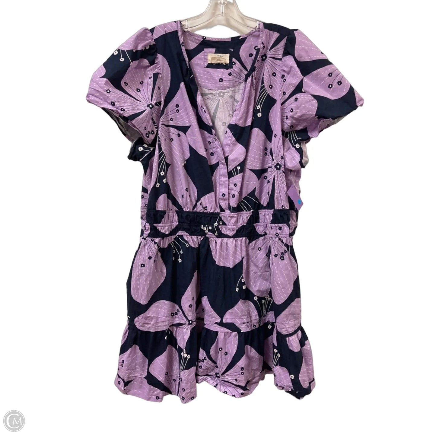 Dress Casual Midi By Anthropologie In Purple, Size: 3x