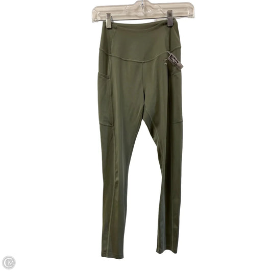Athletic Leggings By Gym Shark In Green, Size: 2