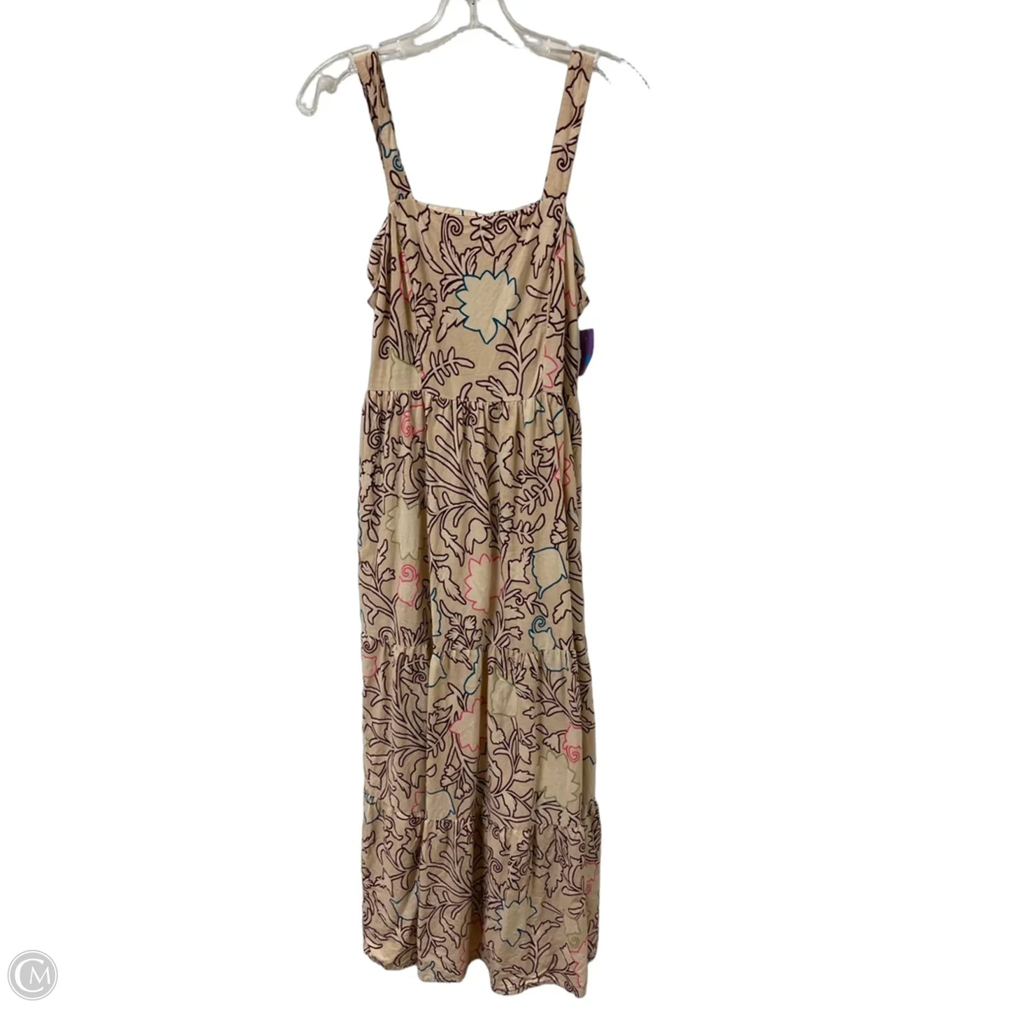 Dress Casual Maxi By Knox Rose In Cream, Size: M