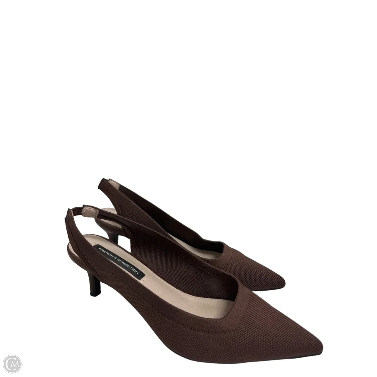 Shoes Heels Kitten By French Connection In Brown, Size: 8