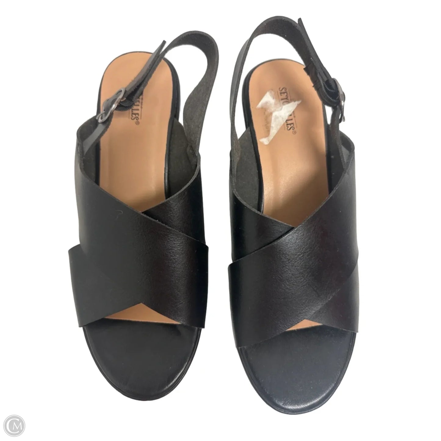Sandals Heels Block By Seychelles In Black, Size: 10