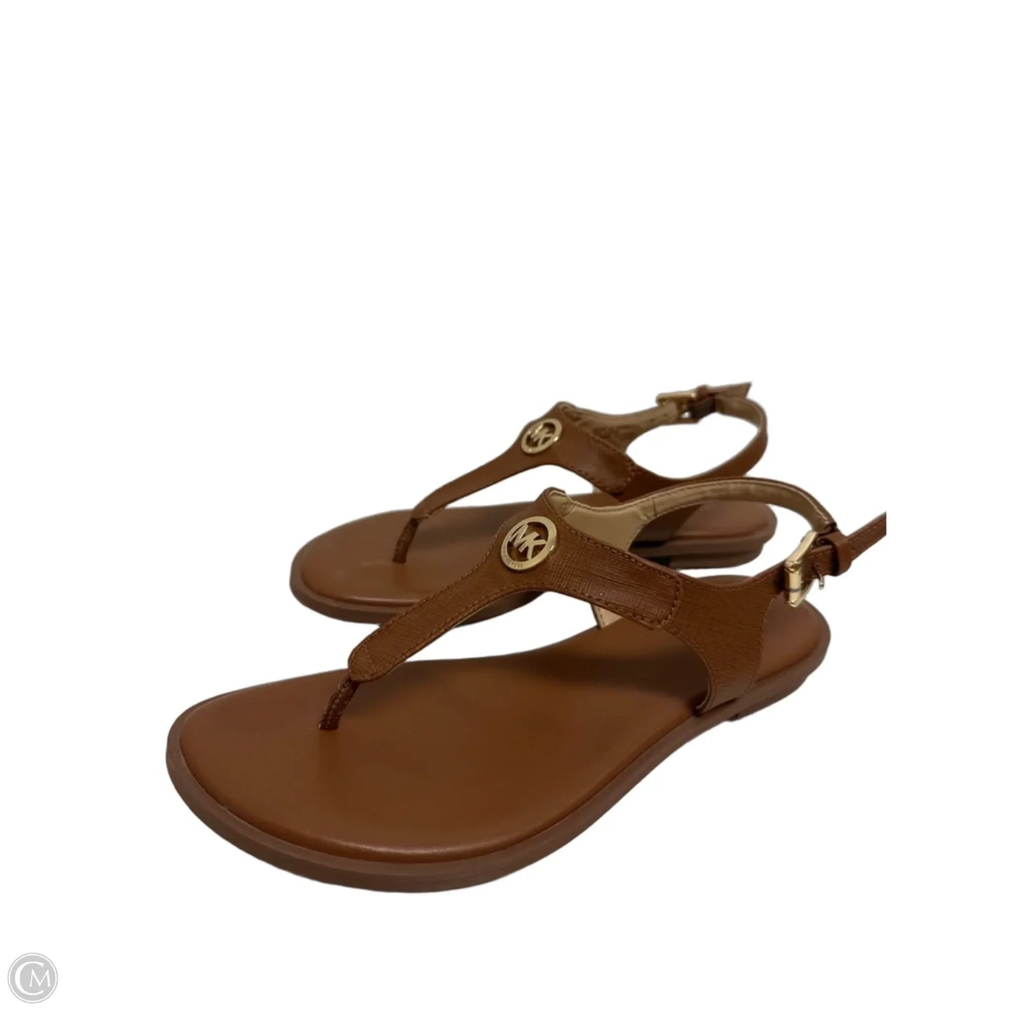 Sandals Flats By Michael By Michael Kors In Brown, Size: 6