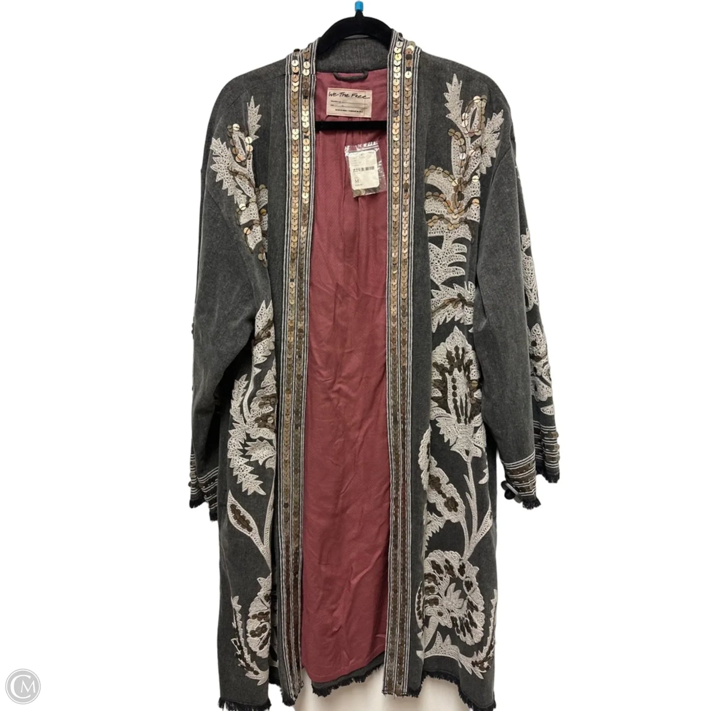 Coat Other By We The Free In Grey, Size: M