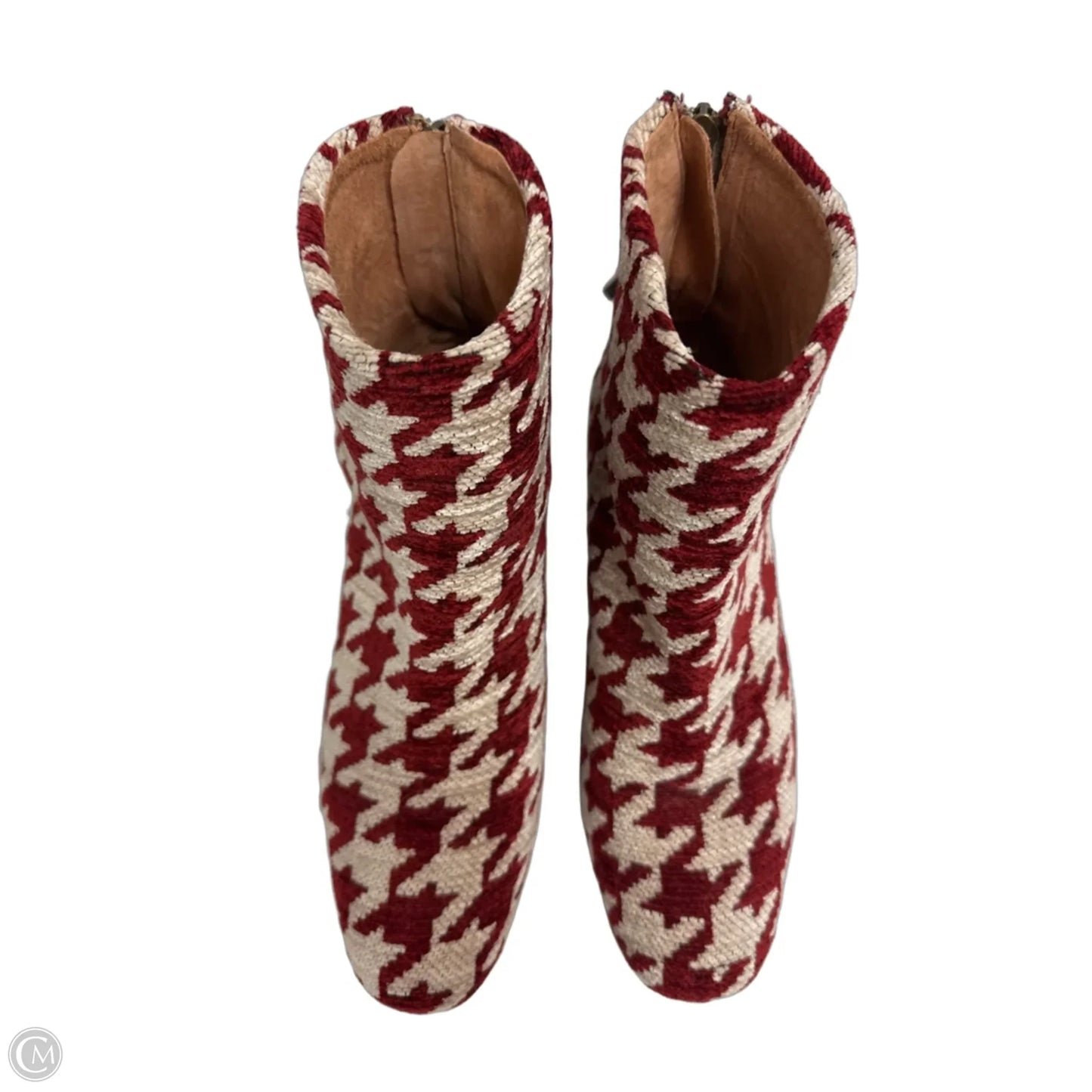 Boots Ankle Heels By Free People In Red, Size: 7.5