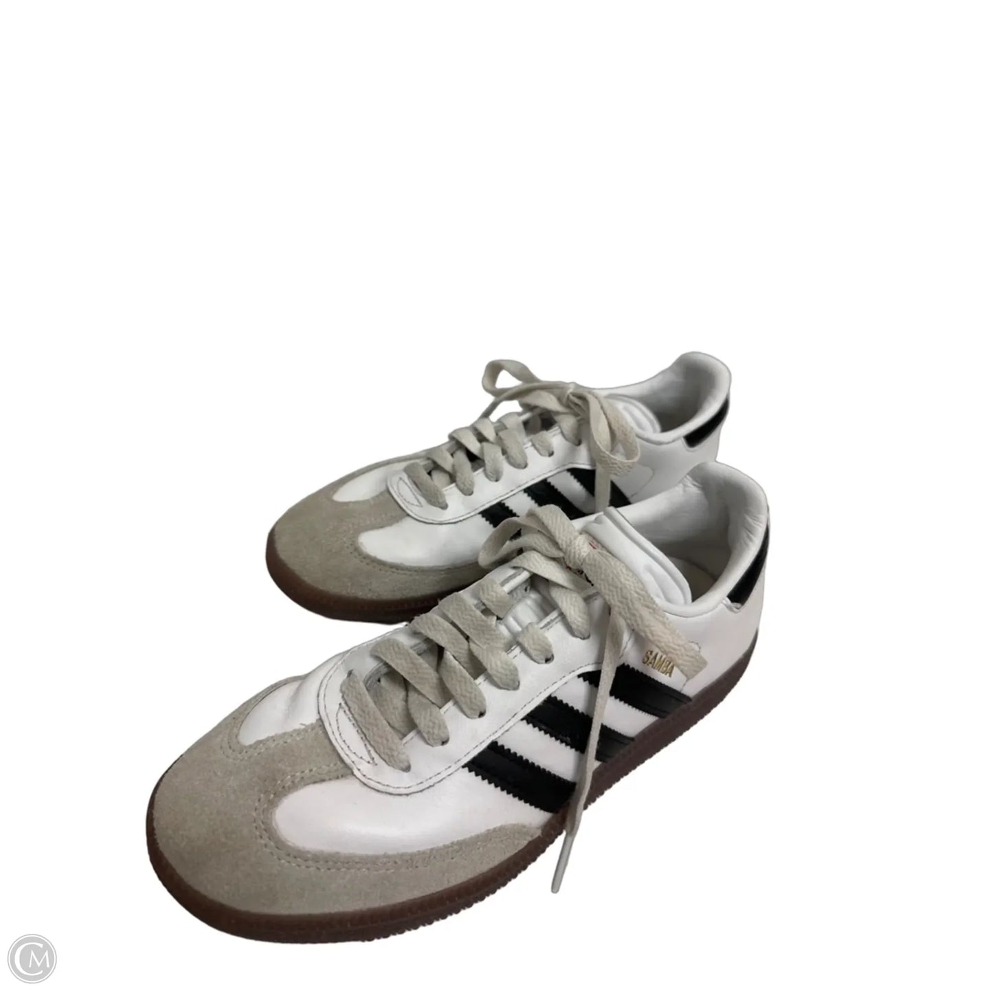 Shoes Athletic By Adidas In White, Size: 6