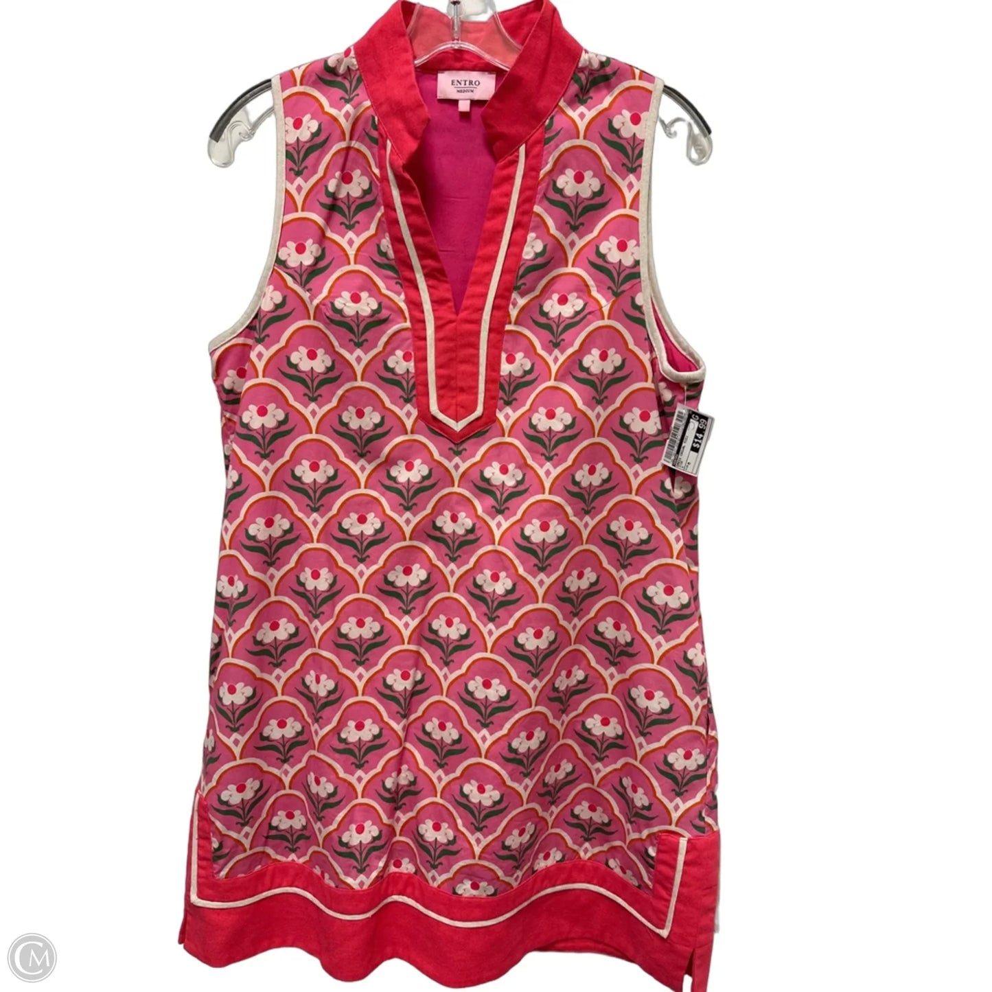 Dress Casual Midi By Entro In Pink, Size: M