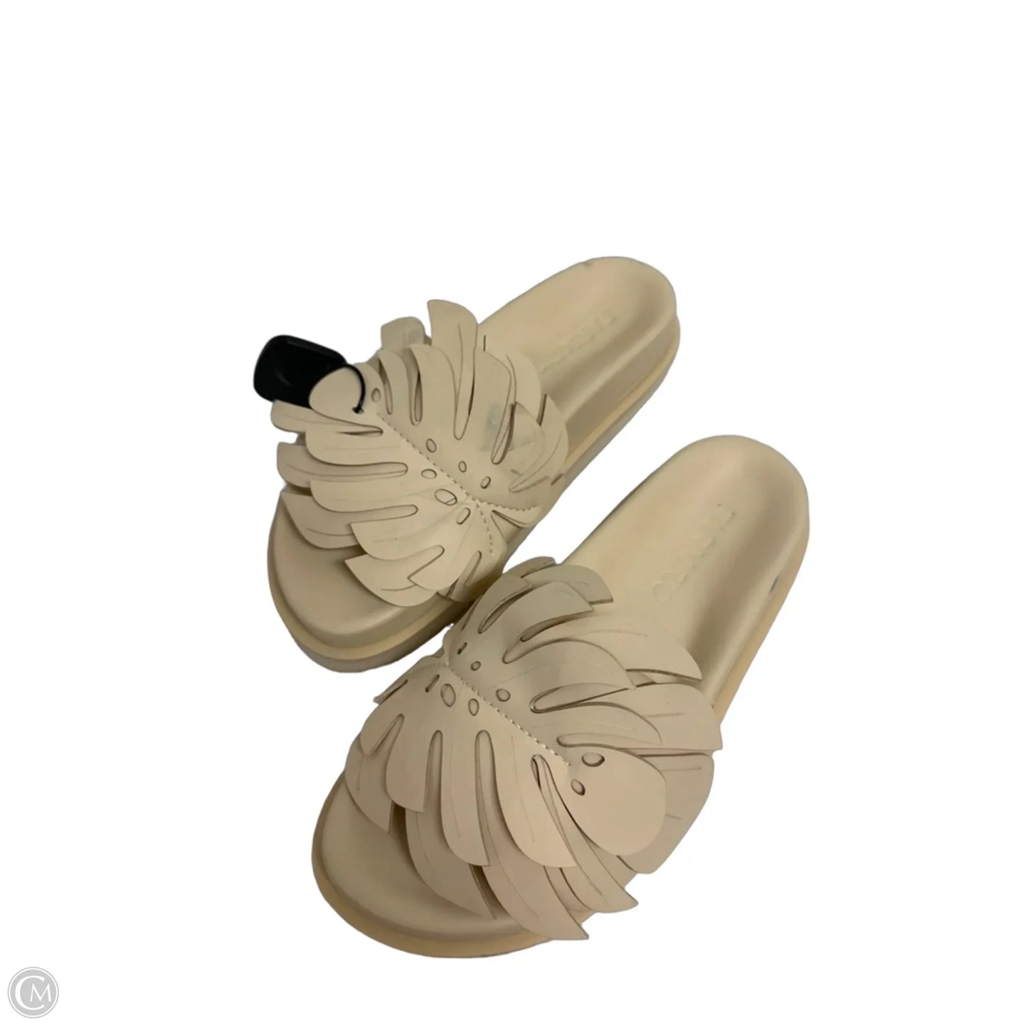 Sandals Flats By Farm Rio In Cream, Size: 7.5