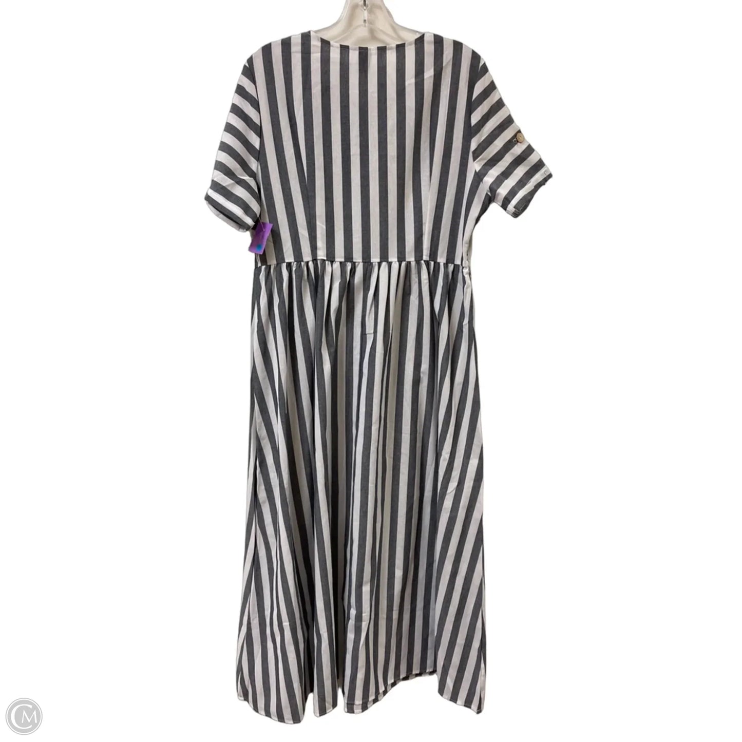 Dress Casual Maxi By Emery Rose In Grey, Size: L