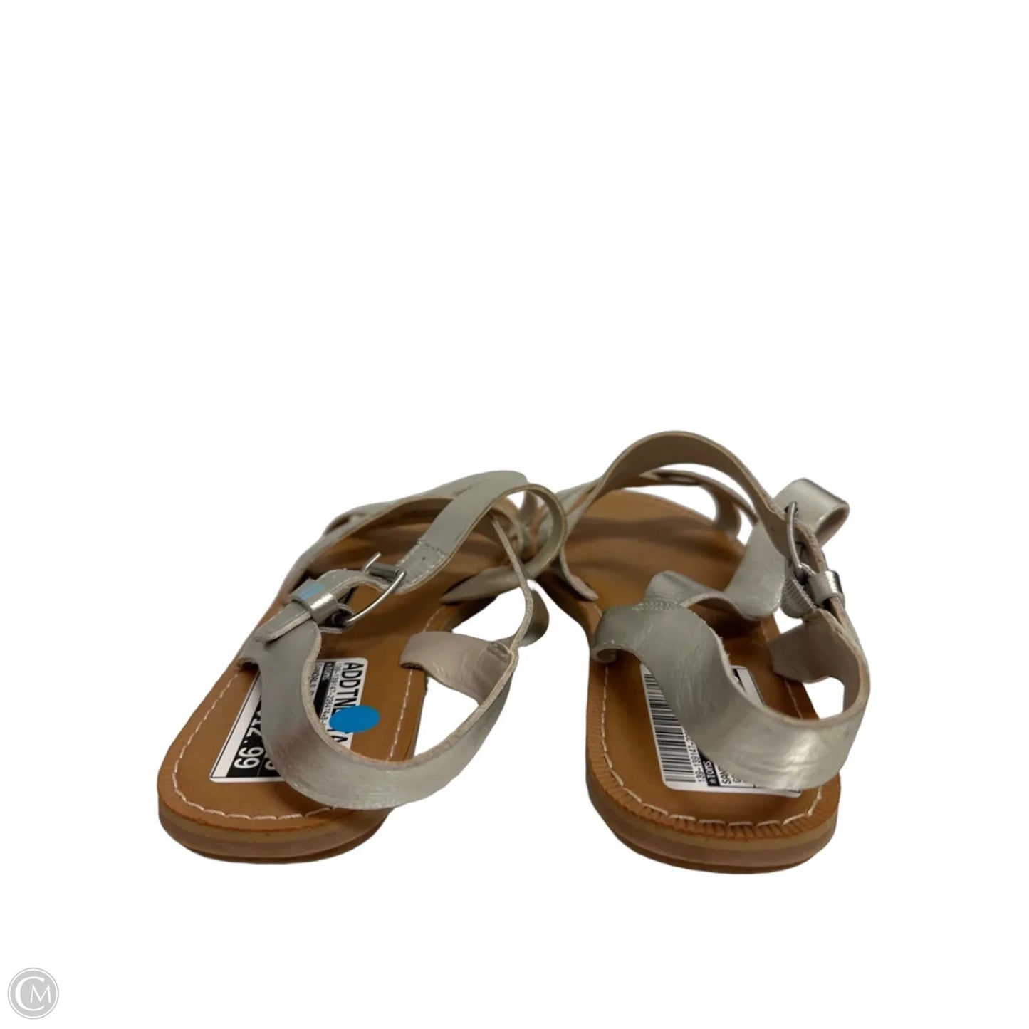 Sandals Flats By Toms In Gold, Size: 6.5