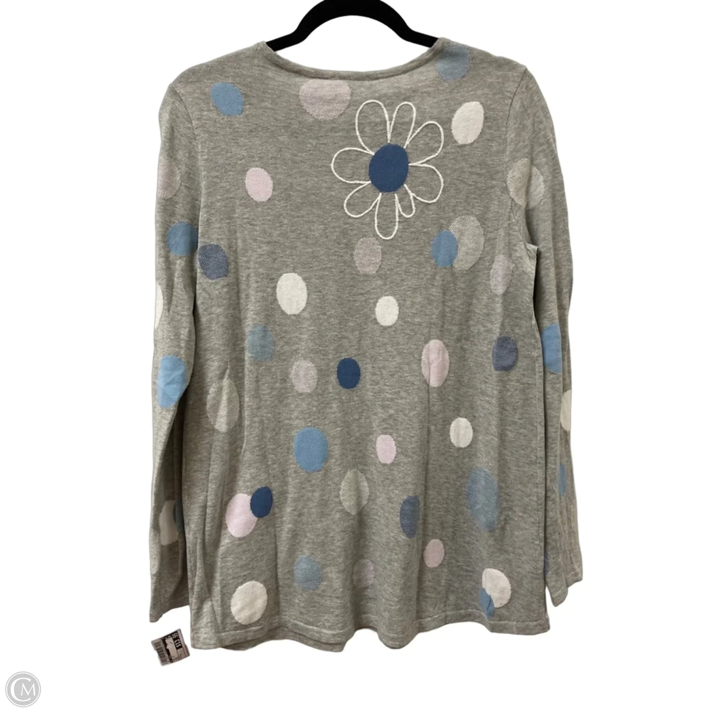 Top Long Sleeve By J. Jill In Grey, Size: S