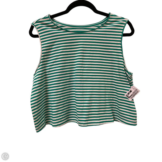 Top Sleeveless By Universal Thread In Green, Size: Xl