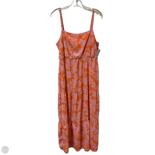 Dress Casual Maxi By Social Standard By Sanctuary In Orange, Size: Xl