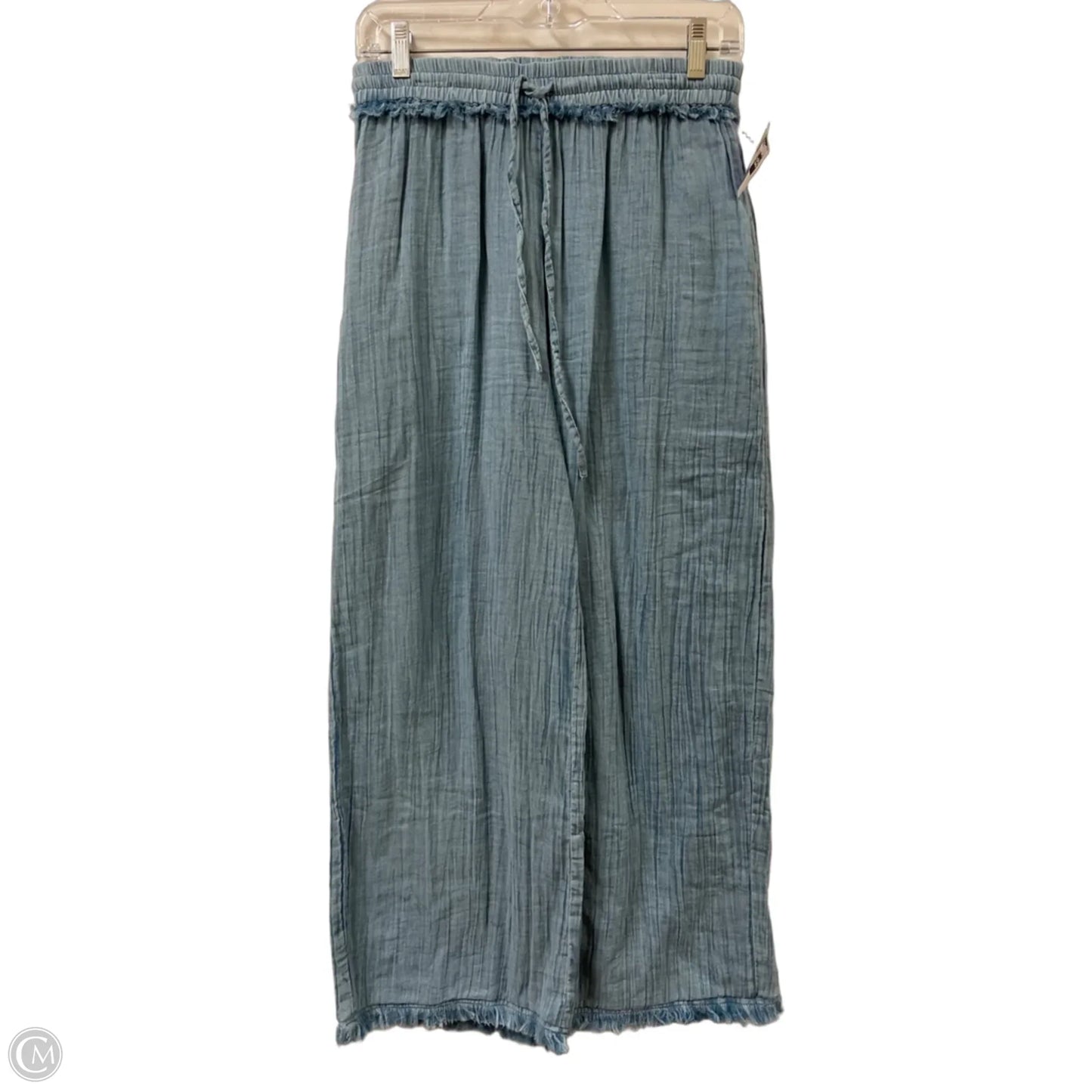Pants Linen By En Creme In Blue, Size: 8