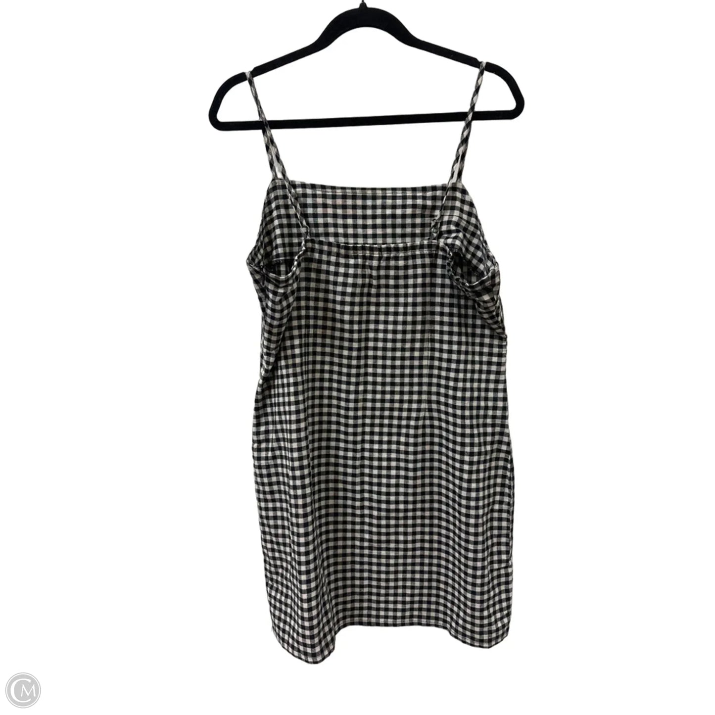 Dress Casual Short By Clothes Mentor In Black & Cream, Size: Xl