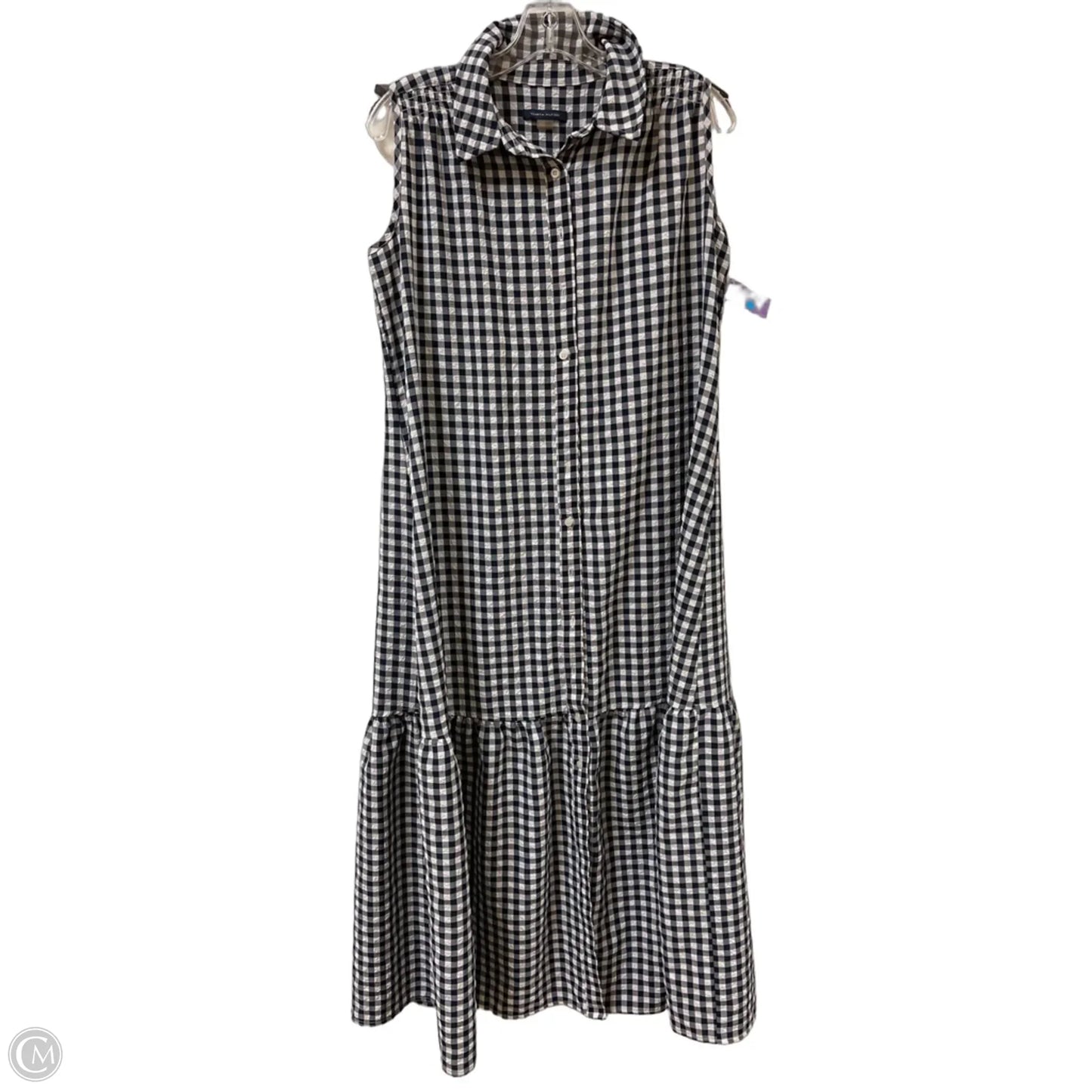 Dress Casual Maxi By Tommy Hilfiger In Navy, Size: Xl