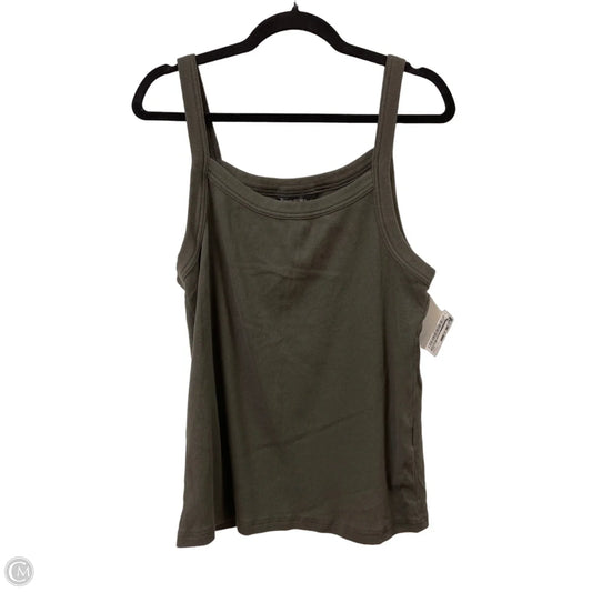 Tank Top By Banana Republic In Green, Size: Xl