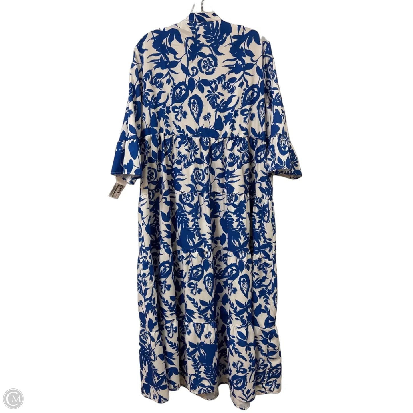 Dress Casual Maxi By Shein In Blue, Size: 1x