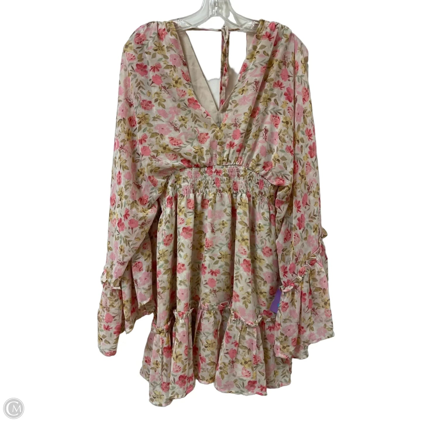 Dress Casual Short By Dress Forum In Floral Print, Size: L