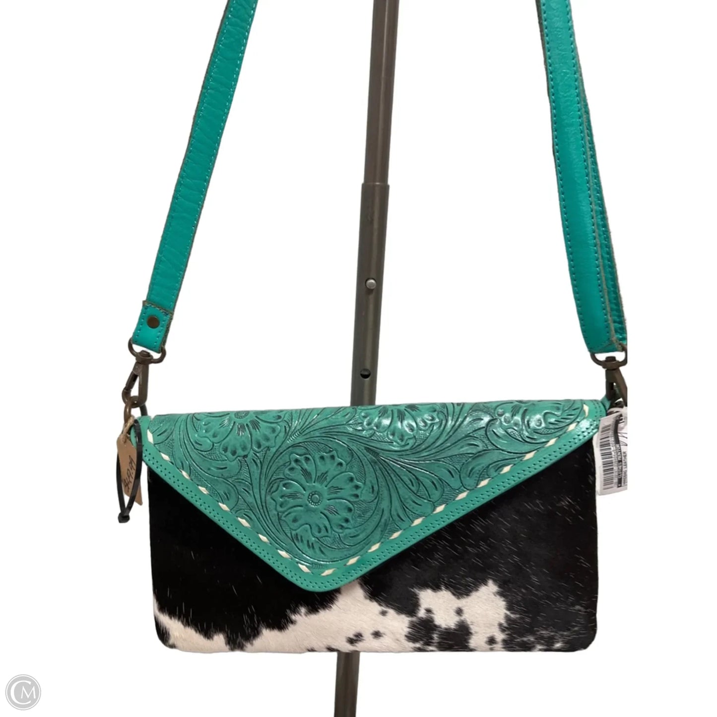 Handbag Leather By Clothes Mentor, Size: Small