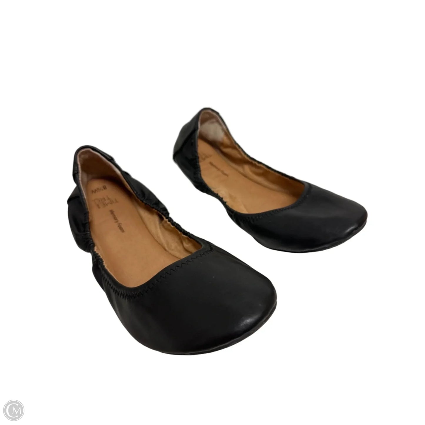 Shoes Flats By Time And Tru In Black, Size: 8.5