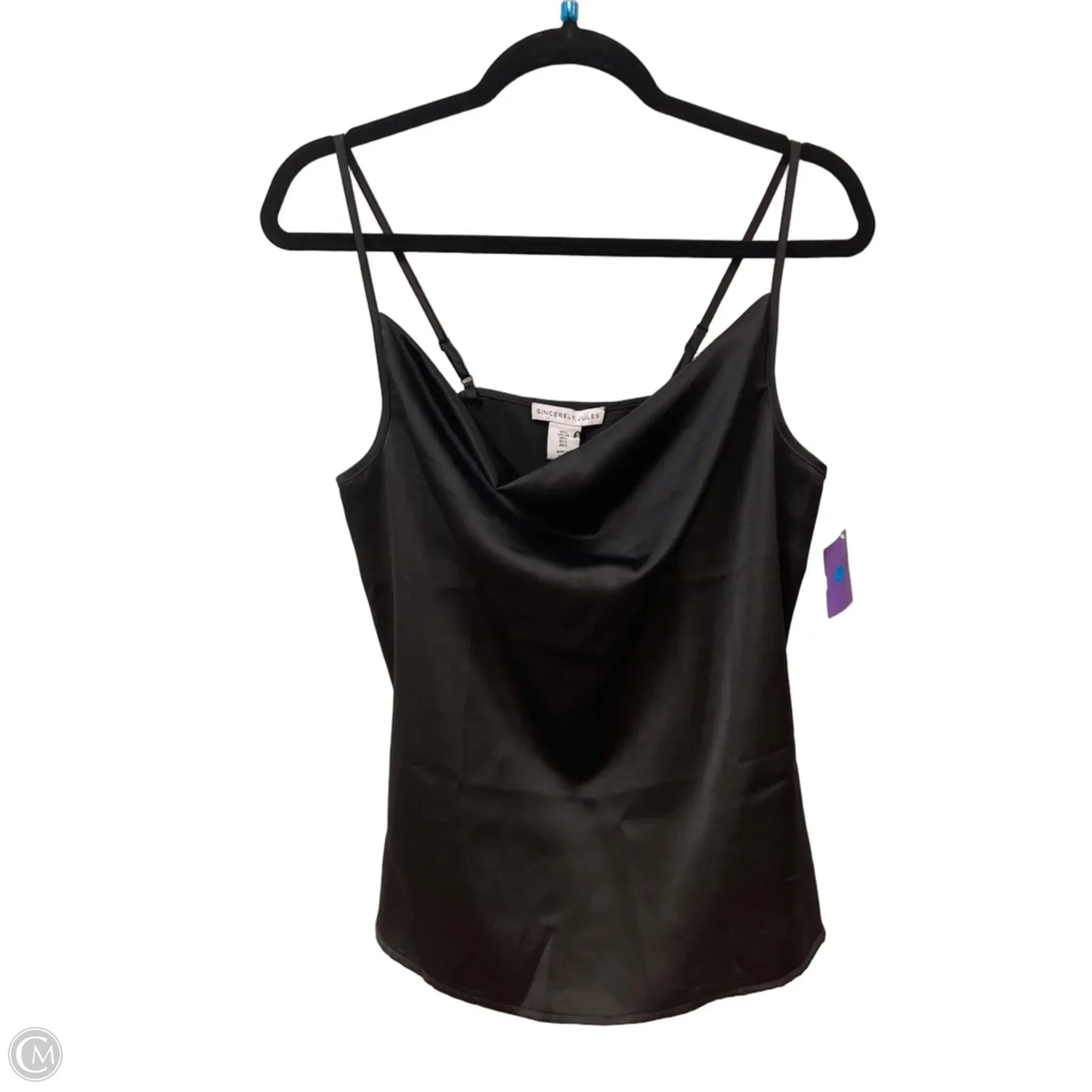 Top Sleeveless By Sincerely Jules In Black, Size: L