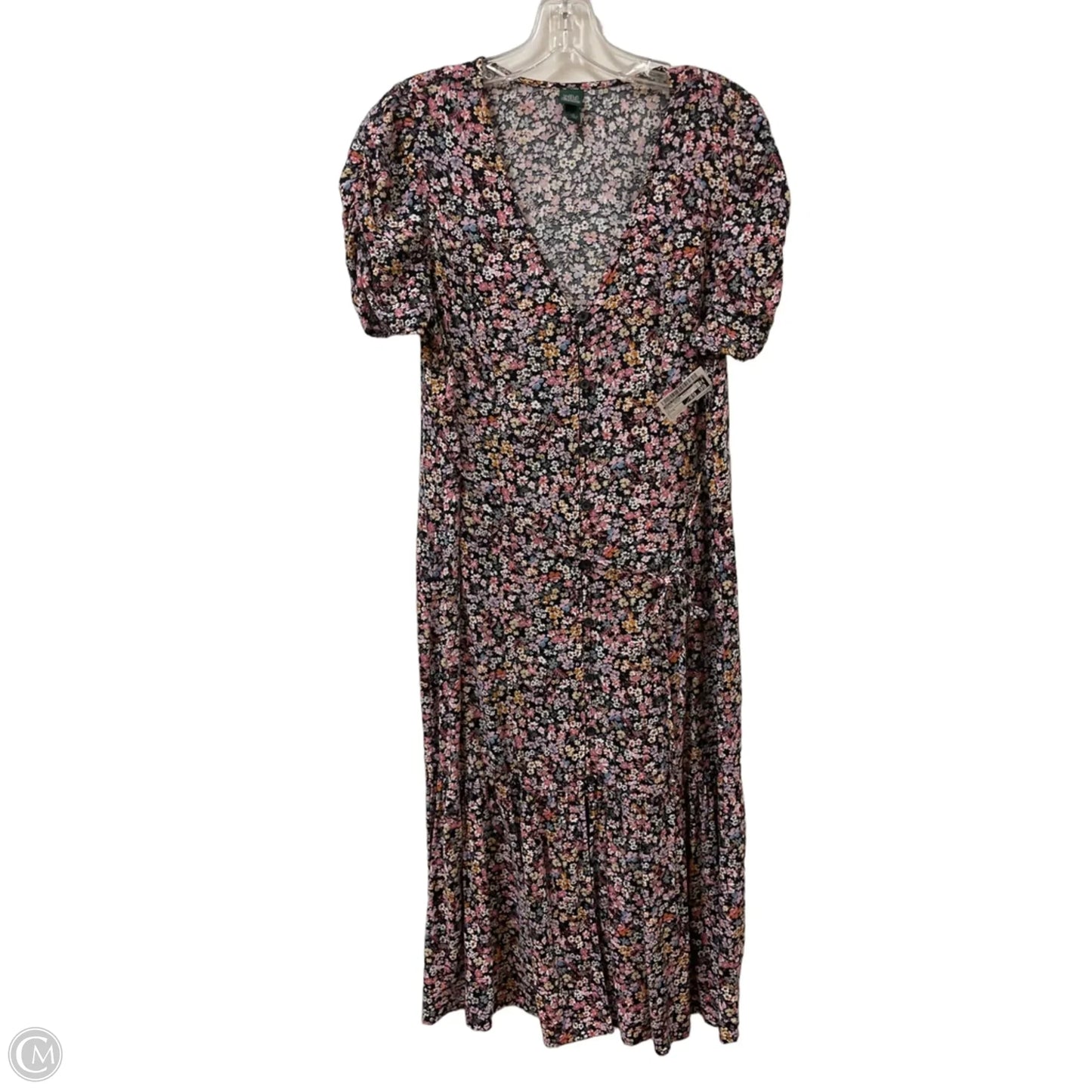 Dress Casual Midi By Wild Fable In Floral Print, Size: S