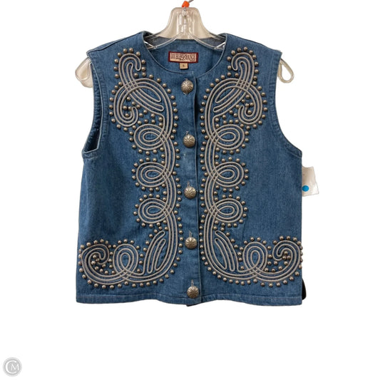 Vest Other By Double D Ranch In Blue Denim, Size: S
