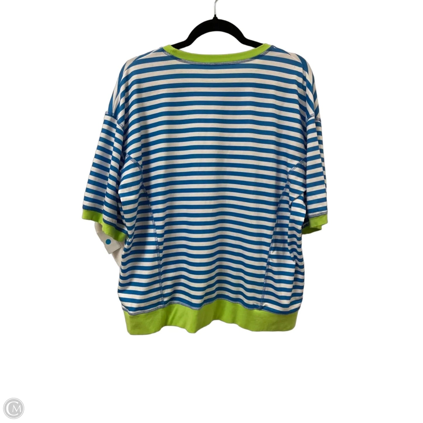 Top Short Sleeve By Clothes Mentor In Blue, Size: M